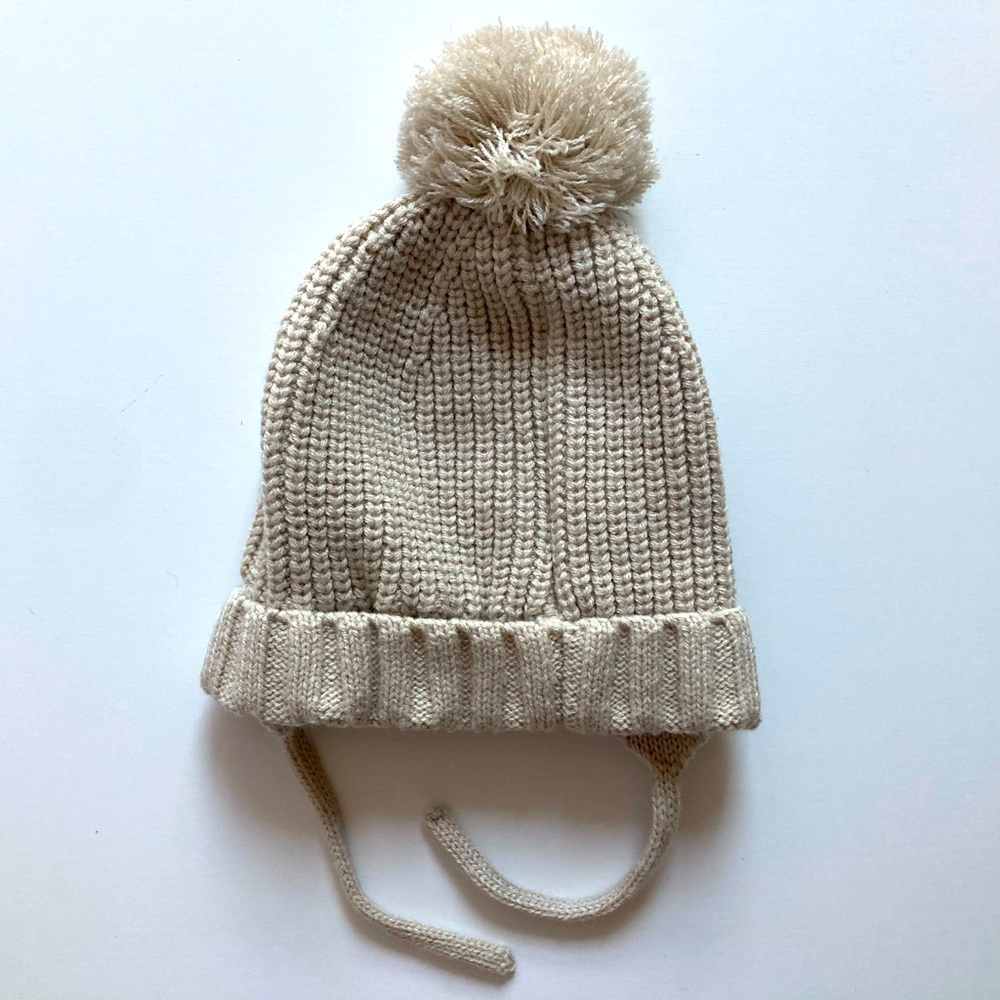 *FREE ADD-ON* Zara baby Pom Pom hat, 50cm